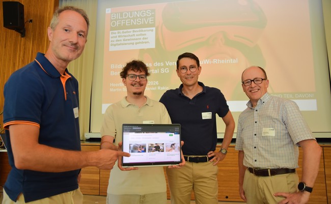 Berufswahlportal SG gibt Jugendlichen ein persönliches Cockpit für die Ausbildung
