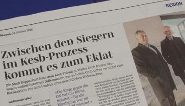 Walter Grob spricht von „Racheaktion“