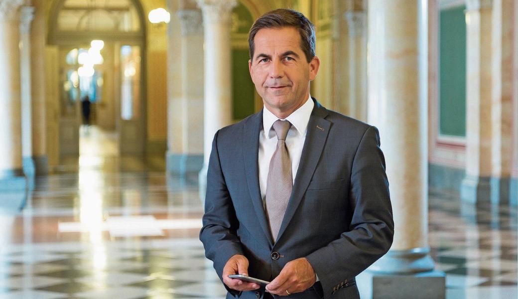 Walter Thurnherr, Bundeskanzler mit Bürgerort Diepoldsau, besucht am 1. August seine Heimatgemeinde als Festredner. Walter Thurnherr, Bundeskanzler mit Bürgerort Diepoldsau, besucht am 1. August seine Heimatgemeinde als Festredner.