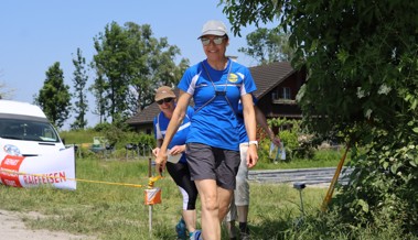 Bei sommerlichen Temperaturen laufen und den Weg finden