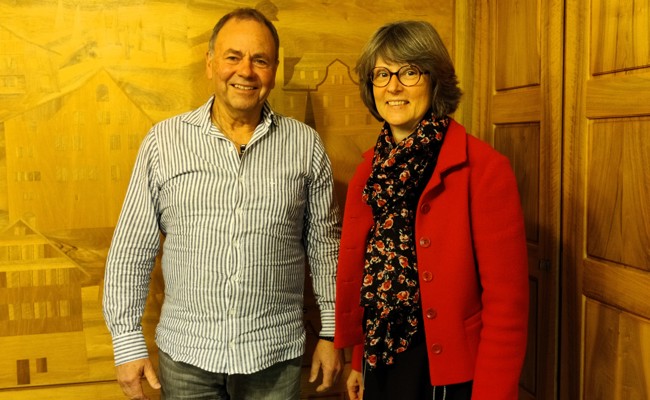 Nach 20 Jahren: Bert Weder übergibt das Präsidium der Ortsgemeinde an Nicola Eichmann