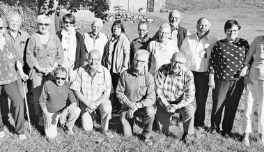 Jahrgang 1945 feierte 
