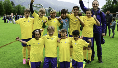 Die Marbacher Fünftklässler qualifizieren sich für das CS-Cup-Finalturnier in Basel