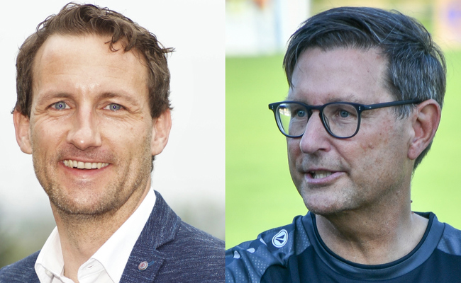 Rico Kellenberger und Marco Zoller: «Warum wären Sie ein guter Ortsgemeindepräsident?»