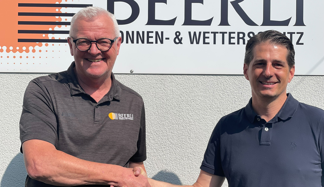 Das Unternehmen Beerli Storen schlägt ein neues Kapitel auf