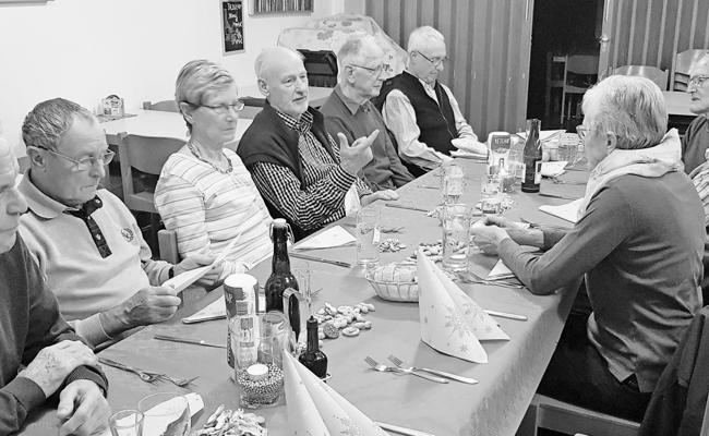 Geselliger Klaushöck der Ornithologen