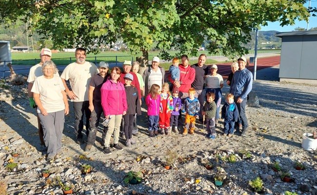 Verein Natur z’Rüthi engagiert sich mit einem Pionierprojekt zur Förderung der Biodiversität