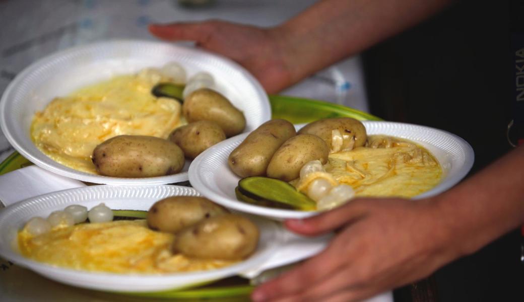 Geht auch im Sommer: Raclette.