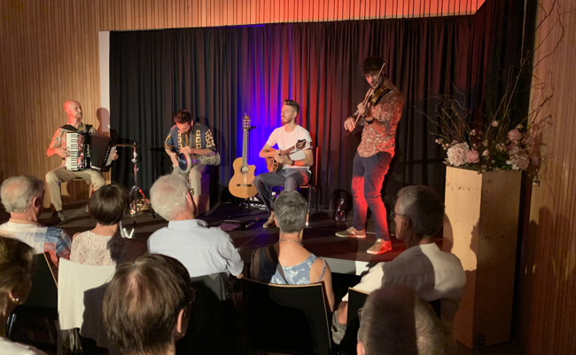 Von Sizilien bis Griechenland: «Domo Emigrante» bringt mediterrane Musik nach Berneck