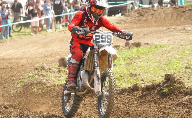 Lorin Untersander aus Rüthi fährt in Cournillens auf Rang 15