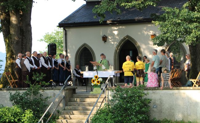 Abendmesse bei der Forstkapelle