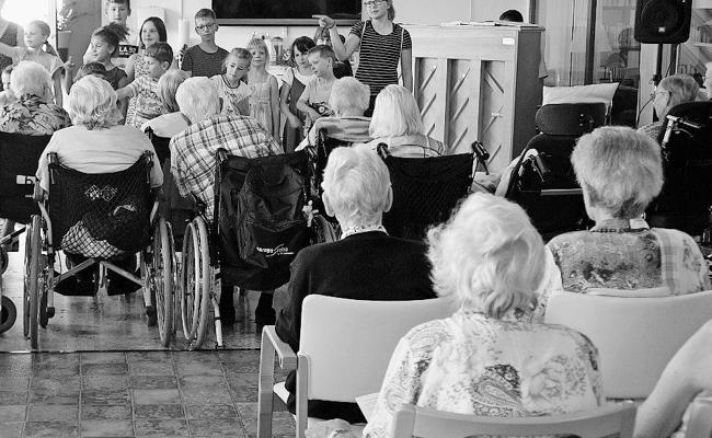 Evangelischer Gottesdienst im Verahus