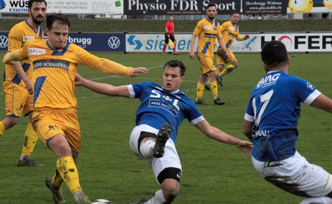Der FC Widnau knöpft dem Leader einen Punkt ab