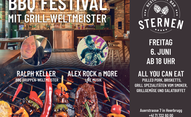 BBQ Festival mit Grill-Weltmeister