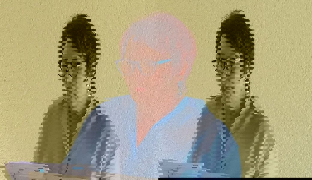 Dirigentin Judit Marty