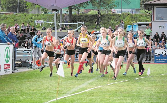 Leichtathletik auf dem Berg und im Tal
