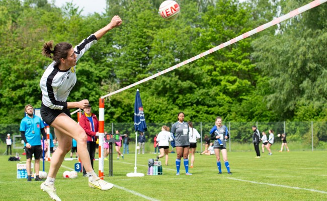 Den Diepoldsauer Faustballerinnen gelingt die Generalprobe
