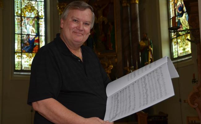 Pegram komponiert erste Messe