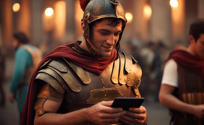 Dank Netflix-Serien und Sandalenfilmen: Römer erobern Social Media