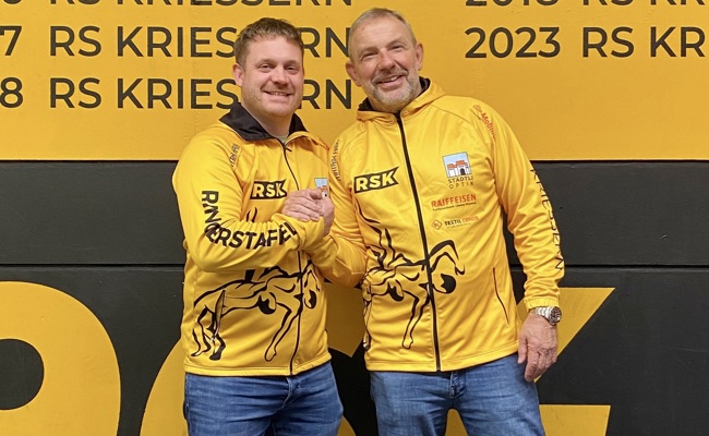 Die Ringerstaffel Kriessern hat einen neuen Cheftrainer