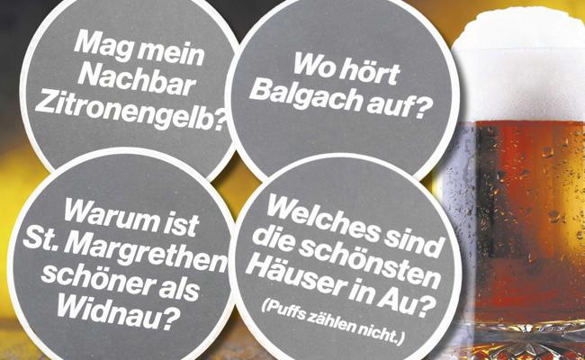 Diese Bierdeckel werfen Fragen auf 