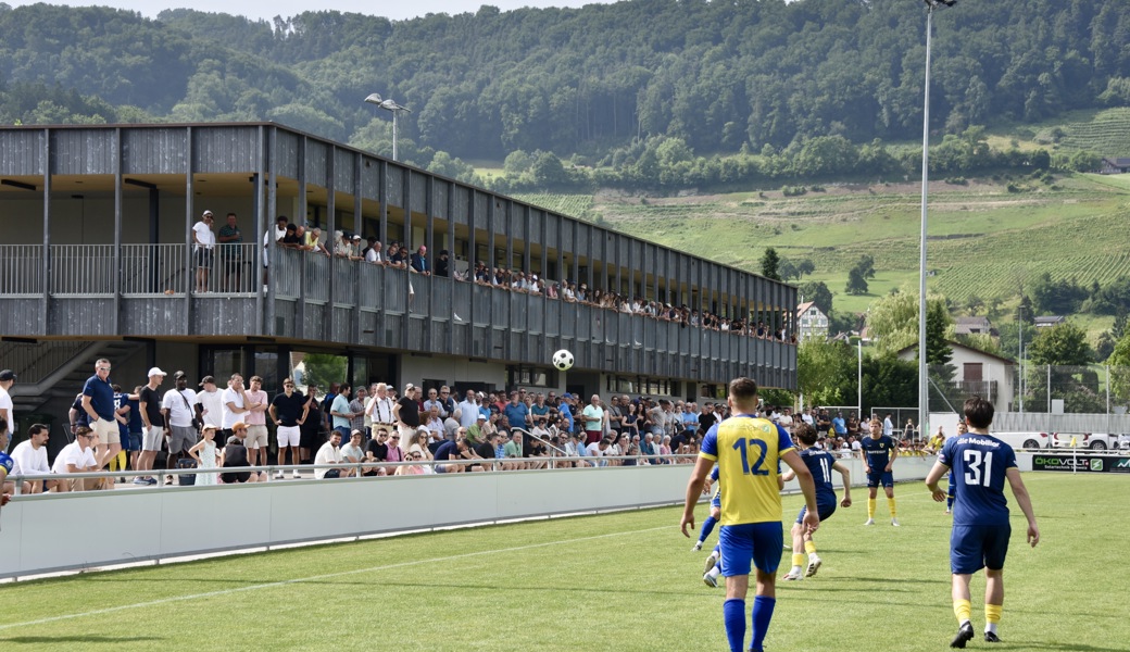 In Au wird die Tägeren mit Musik, Sport und Testspiel eingeweiht