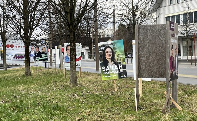 Ein paar Gedanken zu den Wahl(plakat)en: «Hallo, ich bin auch noch da»