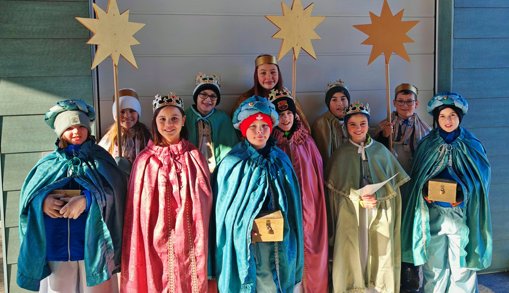 Die Sternsingerkinder von Lienz.