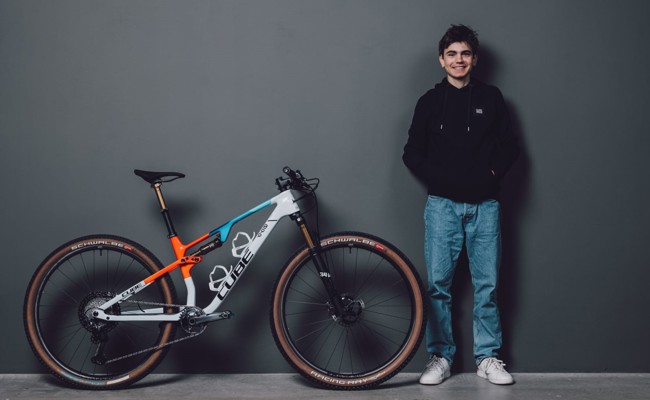 Fynn Lanter fährt für Cube – sein Würfel für die nahende Zukunft im U23-Weltcup
