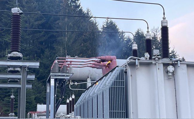 Rauch im Stromwerk: Was brisant aussah, löste keine Gefahr aus