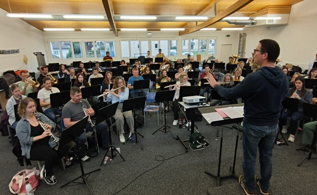 Musikverein Harmonie probte ein Wochenende lang intensiv
