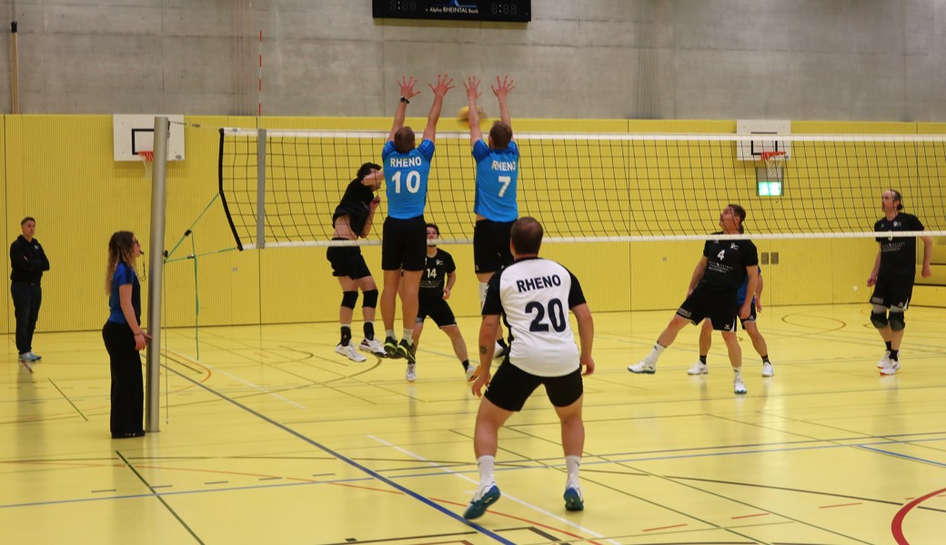 Rheno-Männer schliessen das Jahr mit zwei Niederlagen ab