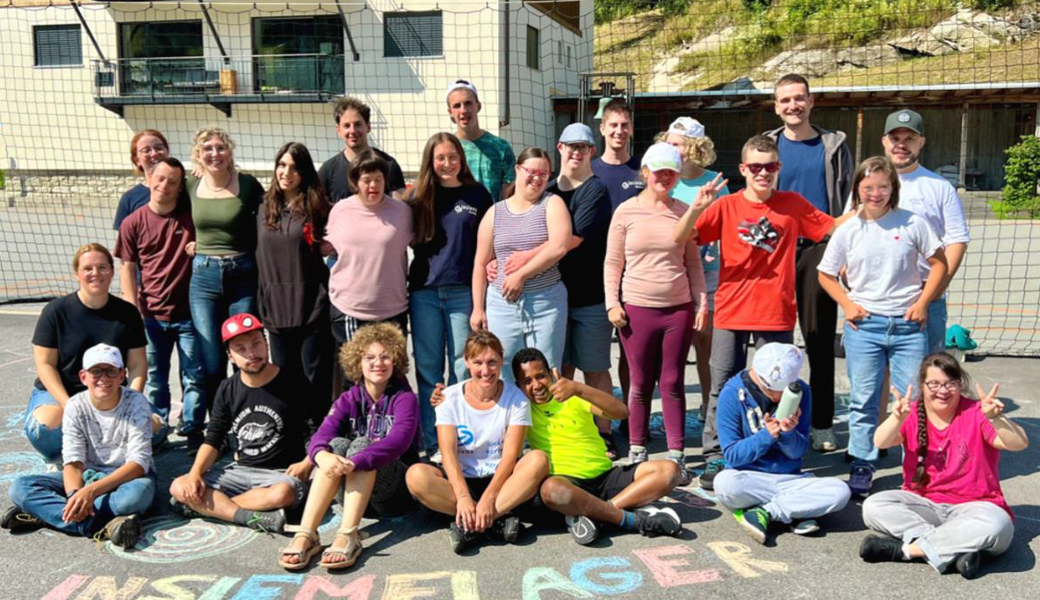 Die Jugendlichen von insieme Rheintal verbrachten mit dem Leiterteam eine unvergessliche Woche in Flond.