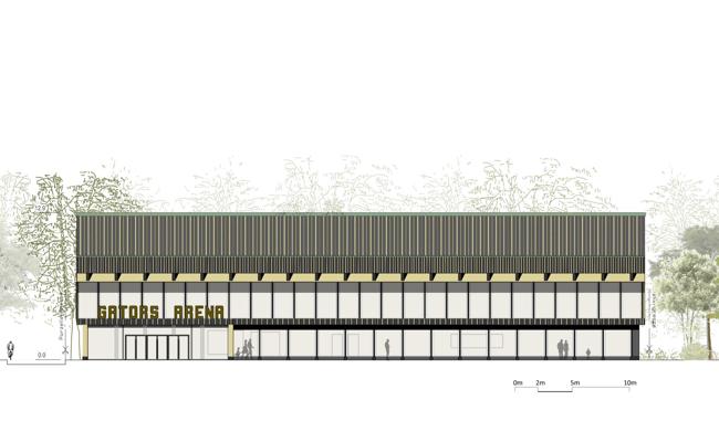 Ein planerischer Rahmen für die Unihockeyhalle