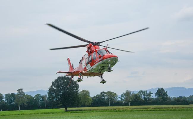 Rega-Einsatz nach Töffli-Unfall