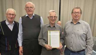 Meinrad Egger ist seit 50 Jahren im Männerchor Heerbrugg