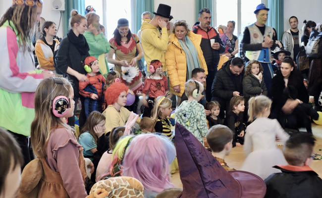 Am Kindermaskenball in Thal herrschte ein fröhliches Chaos