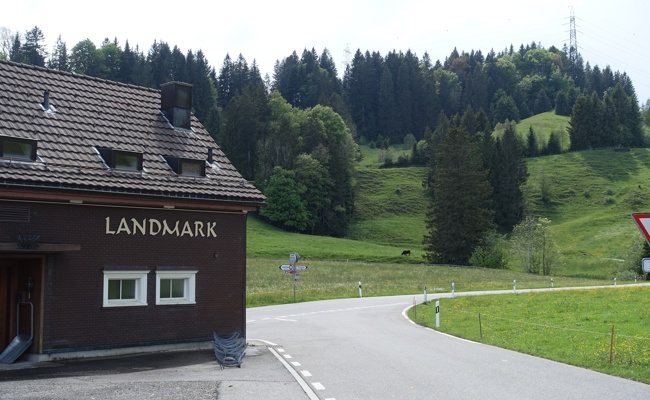 Die Strasse zur Landmark blieb für die Gaiser Bevölkerung ein Traum