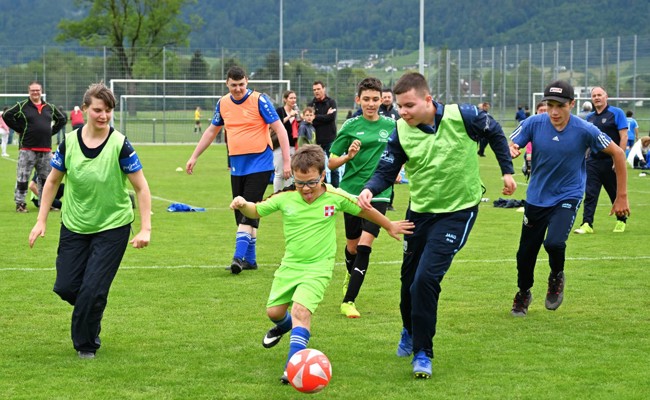Plus-Team des FC Widnau für Sanitas Challenge Award nominiert