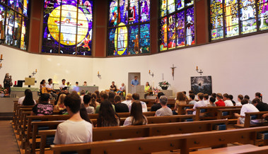 Jugendgottesdienst zum Thema Sport und Kunst