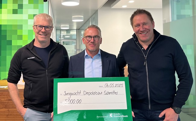 SGKB unterstützt die Anschaffung einer neuen Wärmepumpe der Jungwacht