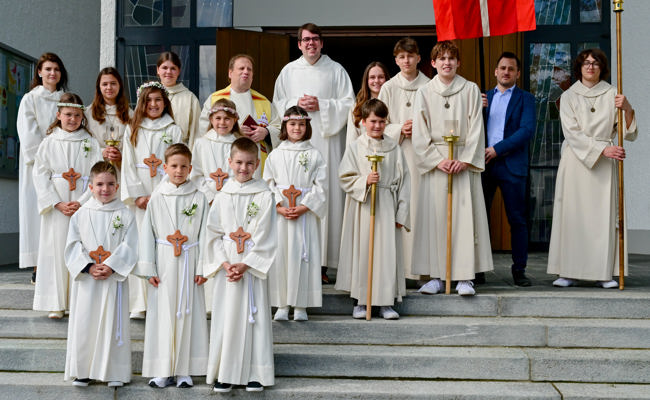 Erstkommunion:  «Jesus ist der gute Hirte»
