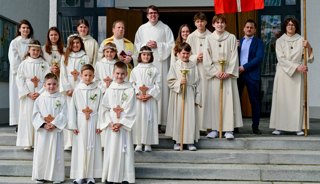 Erstkommunion:  «Jesus ist der gute Hirte»