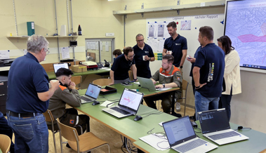 Übung «Monstein»: Regionaler Führungsstab trainiert den Ernstfall Übung «Monstein»: Regionaler Führungsstab trainiert den Ernstfall