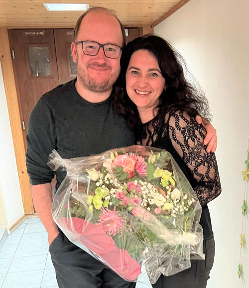 Gabi Dietsche und Remo Hutter. Gabi Dietsche und Remo Hutter.