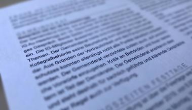 Keine Details zu vertraulichen Sachverhalten