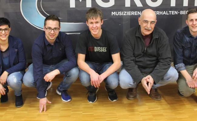Neue Vizedirigentin und drei Neumitglieder