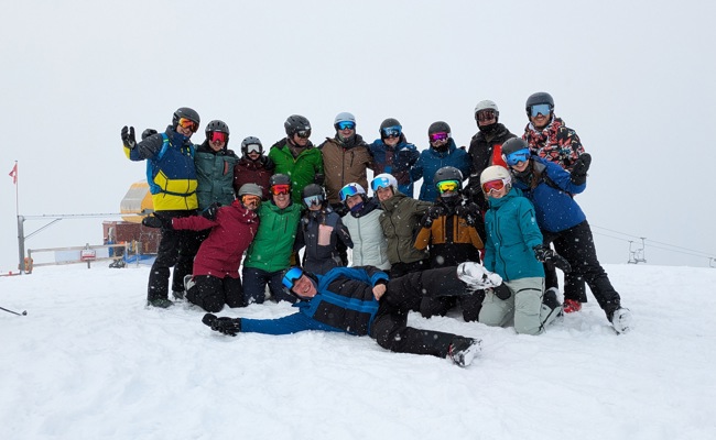 Musikverein Konkordia fährt Ski