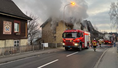 Der Rauch war so stark, dass die Nachbarn ihr Haus verlassen mussten