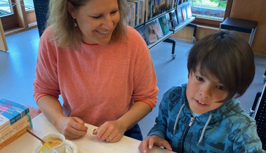 Neuer Biblio-Trail für die Bibliothek Berneck